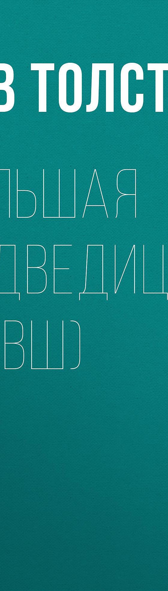 Большая Медведица (Ковш)» читать бесплатно онлайн книгу 📙 автора Льва  Толстого, ISBN: 9785386018900, в электронной библиотеке MyBook