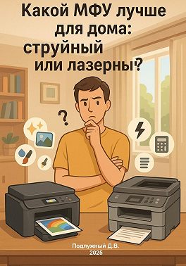 Какой МФУ лучше для дома: струйный или лазерный? Простое руководство для разумного выбора