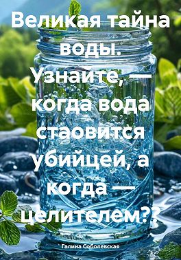 Великая тайна воды. Узнайте, – когда вода стаовится убийцей, а когда – целителем??