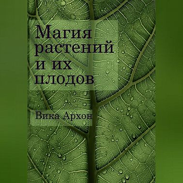 Магия растений и их плодов