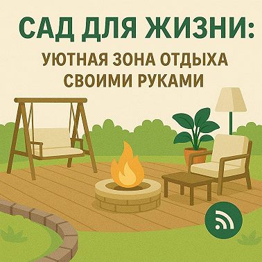Сад для жизни: уютная зона отдыха своими руками