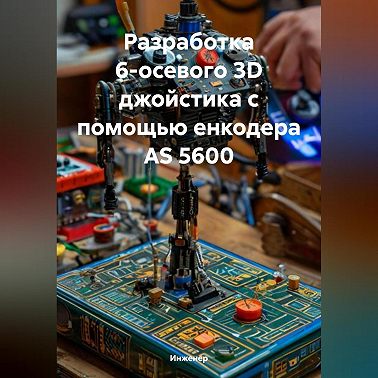 Разработка 6-осевого 3D джойстика с помощью енкодера AS 5600