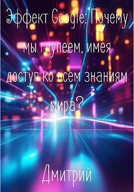Эффект Google. Почему мы глупеем, имея доступ ко всем знаниям мира?