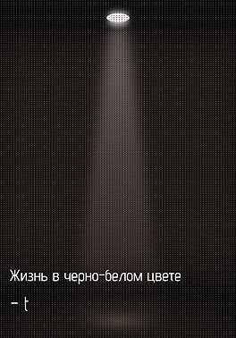 Жизнь в черно-белом цвете