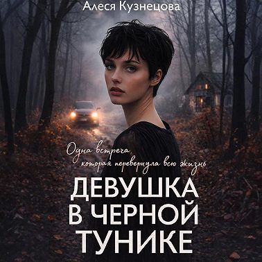 Девушка в черной тунике