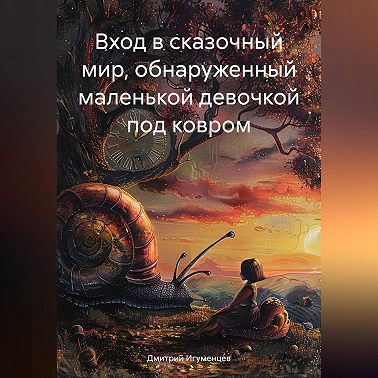Вход в сказочный мир, обнаруженный маленькой девочкой под ковром